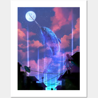 Narwhal Posters and Art